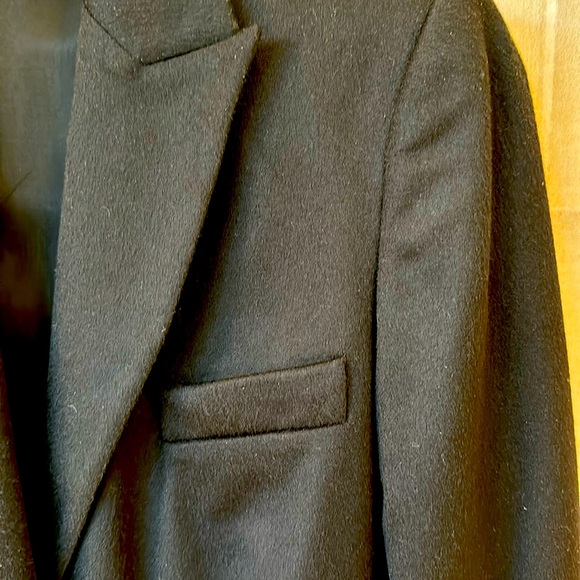 NEW Tag CASHMERE Black Blazer Jacket. - Picture 5 of 10